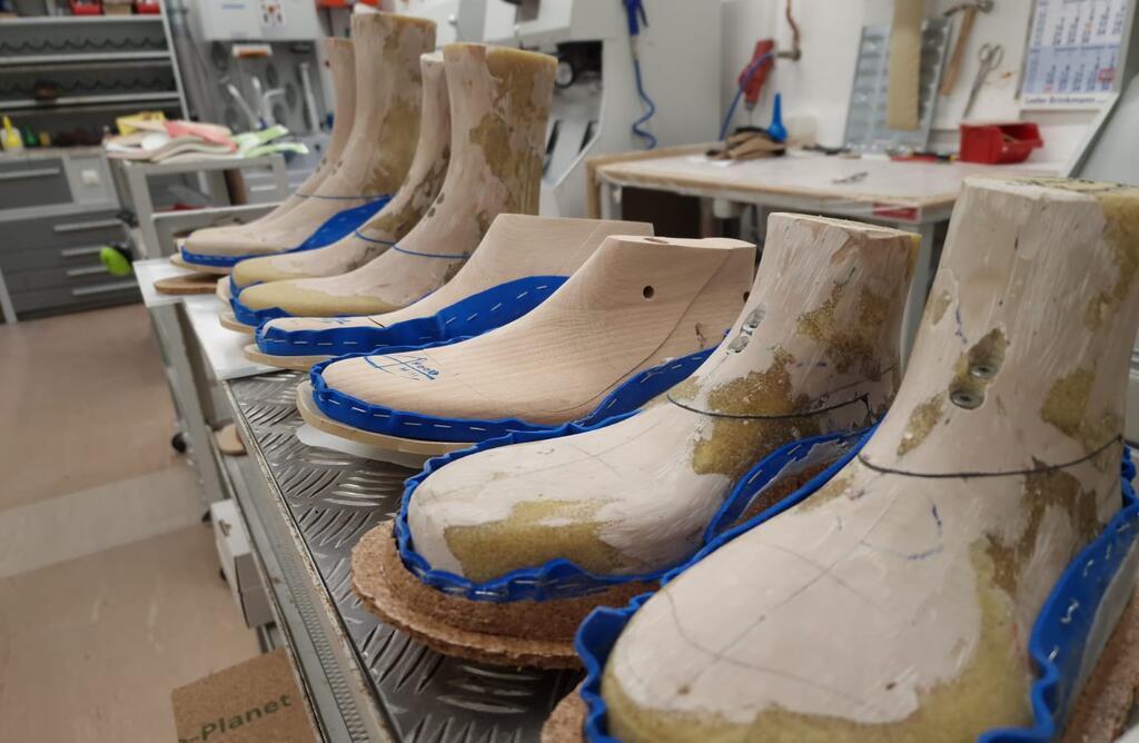 Rohfassungen Schuhe