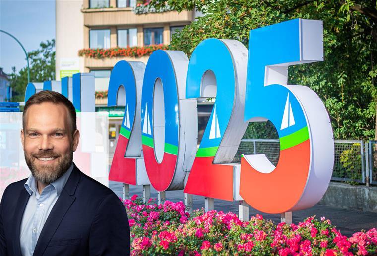 Die Sail 2025 wird zu den großen Aufgaben des neuen Tourismuschefs André Lomsky gehören.