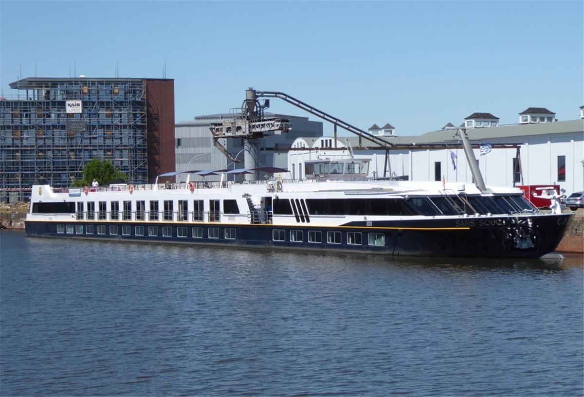 Die „Sans Souci“ liegt nun in Bremerhaven.
