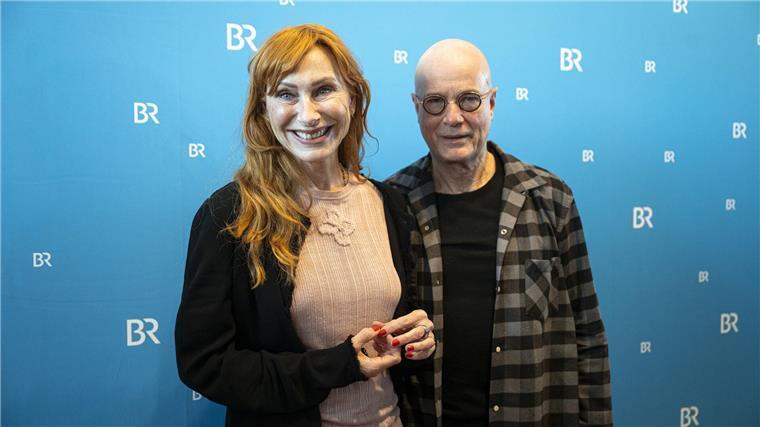 Andrea Sawatzki steht neben ihrem Mann, dem Schauspieler Christian Berkel.