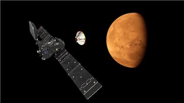 Die "Schiaparelli"-Sonde ist vermutlich beim Aufprall auf den Mars zerstört worden. 