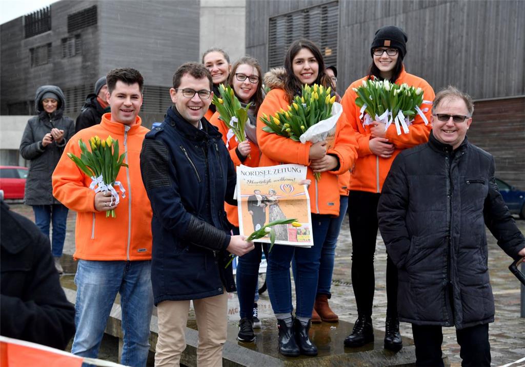 Die schönsten Fotos vom königlichen Besuch in Bremerhaven. Foto: Scheschonka