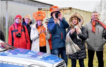 Die schönsten Fotos vom königlichen Besuch in Bremerhaven. Foto: Scheschonka