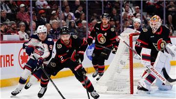 Die Senators können nach dem Sieg gegen die Blue Jackets kaum noch von einem Play-off-Platz verdrängt werden.