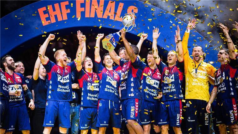 Deutsches Trio und Montpellier kämpfen um die Krone Die SG Flensburg-Handewitt gewann in der vergangenen Saison die European League.