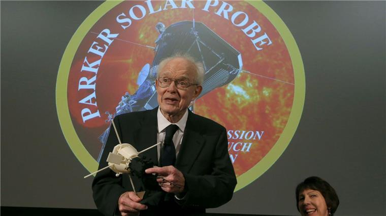 Raumsonde übersteht nahen Vorbeiflug an der Sonne Die Sonde ist nach dem Astrophysiker Eugene Parker benannt, der die Sonnenwinde vorausgesagt hat. Er ist 2022 gestorben. (Archivbild)
