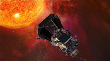Die Sonde „Parker Solar Probe“ auf dieser Computergrafik ist 2018 gestartet. (Archivbild)