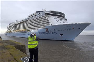 Die "Spectrum of the Seas" wird Bremerhaven früher verlassen.