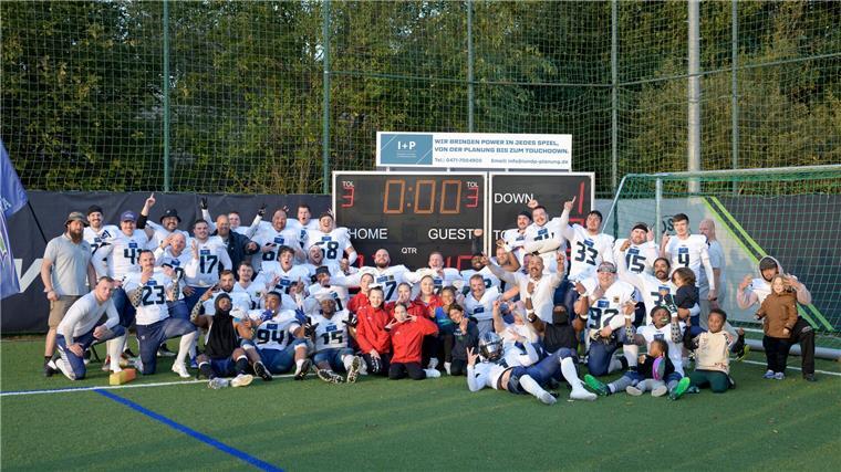 Bremerhaven Seahawks feiern Oberliga-Meisterschaft und Aufstieg in Regionalliga