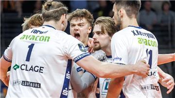 Die Spieler der SVG Lüneburg stehen im Viertelfinale der Champions League.