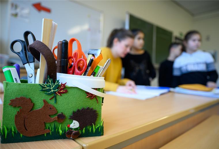 Blick in eine Schulklasse.
