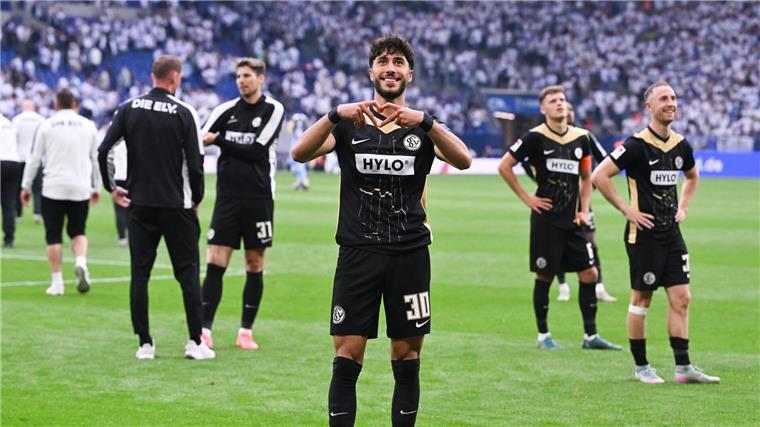 Die SV Elversberg spielte eine starke Saison und wurde Dritter in der zweiten Liga.