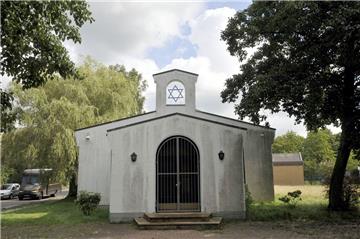Die Synagoge der jüdischen Gemeinde am Blink. 