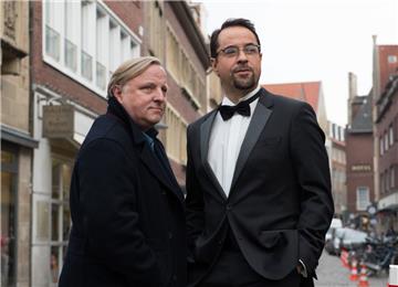 Die Tatort-Ermittler Frank Thiel (links) und Prof. Boerne gehen am Sonntag ihren 30. Fall an. 