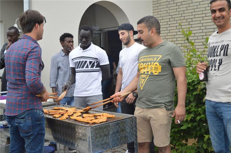 Die Teilnehmer hatten viel Spaß beim "Grillen International" in Tarmstedt.