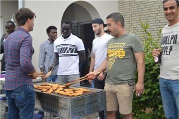 Die Teilnehmer hatten viel Spaß beim "Grillen International" in Tarmstedt.