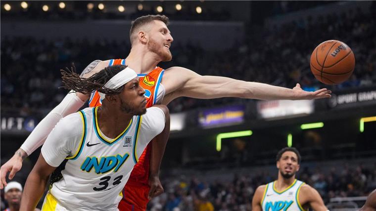 Hartenstein gewinnt mit den Thunder neuntes Spiel in Serie Die Thunder um Isaiah Hartenstein bauen gegen Indiana ihre Siegesserie aus.