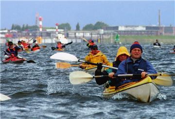 Die Tidenrallye ist eine der größten Wassersportveranstaltungen in Norddeutschland.