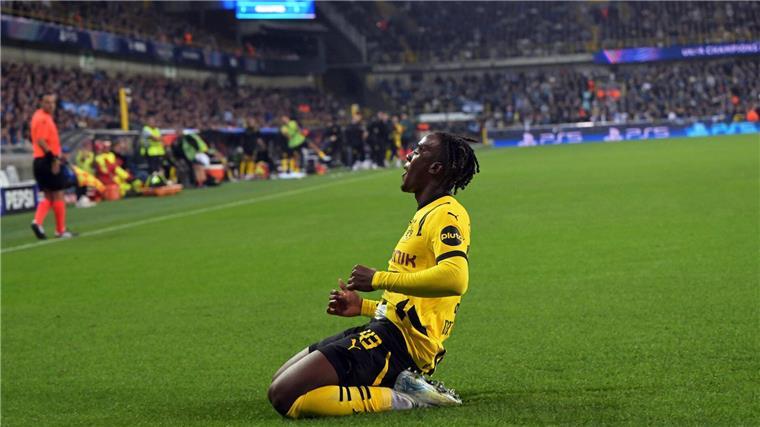 Die Tore von Jamie Gittens verhalfen dem BVB zum Sieg.