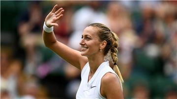 Die tschechische Tennisspielerin und zweifache Wimbledon-Siegerin Petra Kvitova beendet ihre Karriere. 2019 bejubelte sie ihren Sieg in Wimbledon. (Archivbild)
