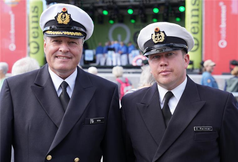 Maritime Menschen sind schöne Menschen - das beweist unsere Bildergalerie Thomas Witte (links) und Dirk Reimer