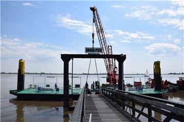 Die Unionpier ist endlich wieder da.