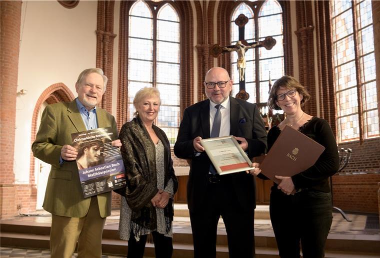 Christoph Dahms, Hedi Klebl-Mesterharm, Michael Sandelmann und Eva Schad 