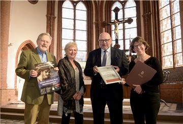 Christoph Dahms, Hedi Klebl-Mesterharm, Michael Sandelmann und Eva Schad 