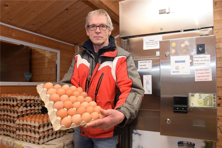 Nordenham: Diebstahl in der Milchtankstelle am Mittelweg Die vergangene Woche schloss Andreas Speckels-Suhren mit einem Defizit von 405 Euro ab, was dem Wert von 1200 Eiern entspricht. „Das geht zu weit, das ist mit Sicherheit kein Kavaliersdelikt mehr“, sagt der Landwirt.