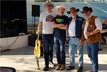 Die vier Musiker von Texas 45