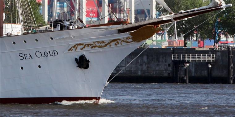 Die Viermastbark "Sea Cloud": Die Hamburger Reederei Sea Cloud Cruises will im kommenden Jahr einen dritten Windjammer in Fahrt bringen. 