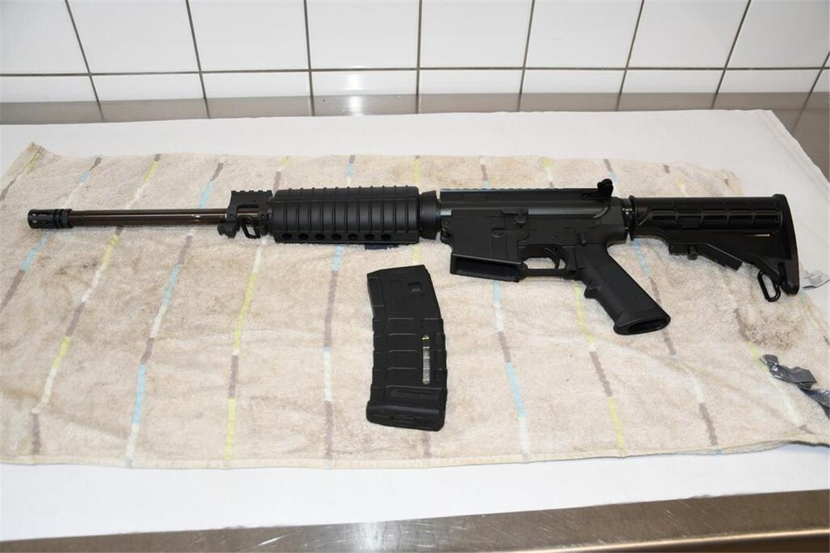 Die Waffen des 43-Jährigen wurden sichergestellt. 