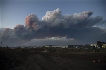 Die Waldbrände in der kanadischen Provinz Alberta breiten sich immer weiter aus....
