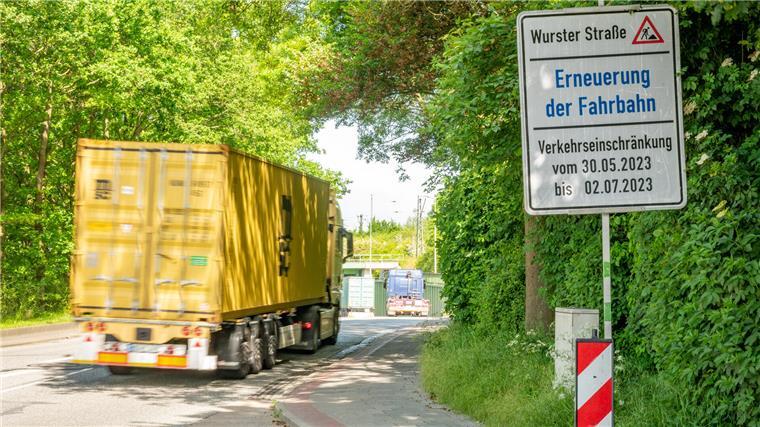 Bauarbeiten gestartet: Stadt lässt die Ortsdurchfahrt in Weddewarden sanieren
