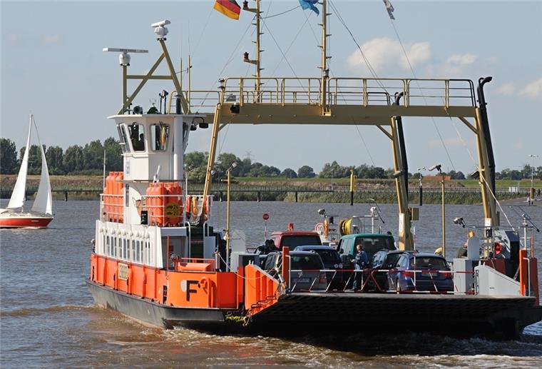 Die Weserfähre muss für drei Tage in die Werft.