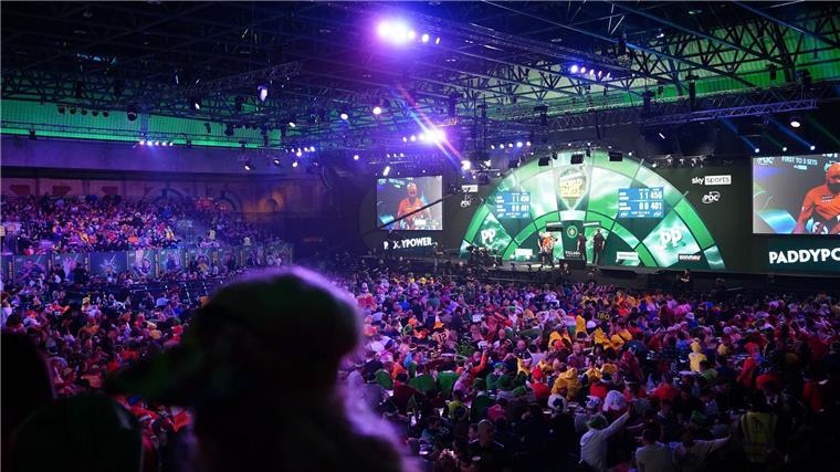 Die West Hall im Alexandra Palace bleibt WM-Standort.