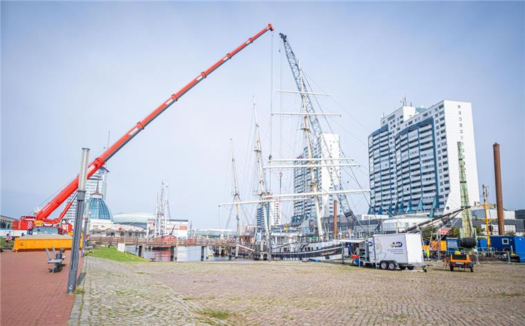 Die Zukunft der "Seute Deern" in Bremerhaven ist unklar.