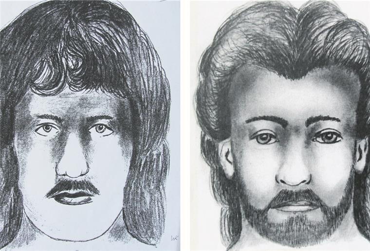 Diese Phantombilder zeigen die mutmaßlichen Mörder zweier Bremerhavener Prostituierter.