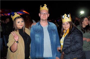 Diese &quot;Königinnen&quot; und der &quot;König&quot; kamen aus Bremerhaven. &q...