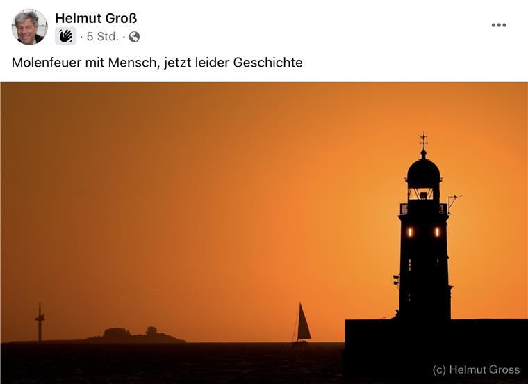 Diese traumhafte Silhoutte kann so nie mehr fotografiert werden.