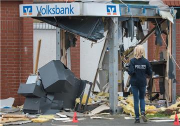 Dieser Geldautomat wurde im Dezember 2015 im niedersächsischen Hambühren gesprengt. In diesem Jahr sind bereits jetzt mehr Automaten gesprengt worden als 2015.