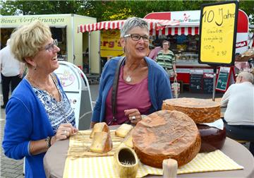 Dieser Gouda ist schon etwas älter.