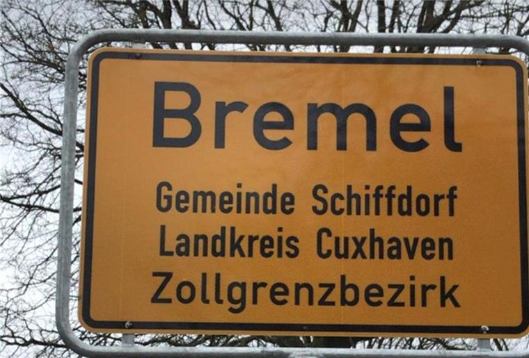 Dieses „Bremel“-Schild ist weg.