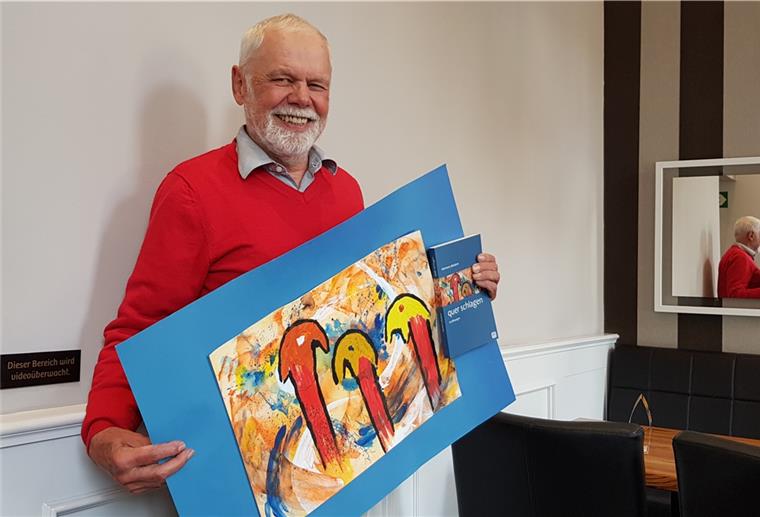 Bremerhavener Autor mit ungewöhnlicher Buchidee Dieses eigene Bild mit fragmentarischen Strukturen hat Eberhard Pfleiderer für den Titel seines ersten Erzählungsbandes „quer denken“ gewählt.