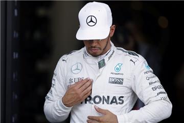 Diesmal nicht: Lewis Hamilton hat in der Qualifikation für den Großen Preis von Bahrein nur den zweiten Platz belegt.