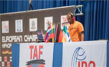 DJ Dan The Man gibt den Ton an. Hip-Hop-Europameisterschaften in der Stadthalle ...
