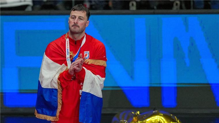 Domagoj Duvnjak bestritt sein letztes Spiel für Kroatien. 
