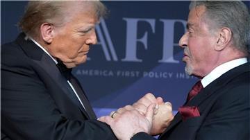 Donald Trump setzt auf Sylvester Stallone als Hollywood-Botschafter. (Archivbild) 