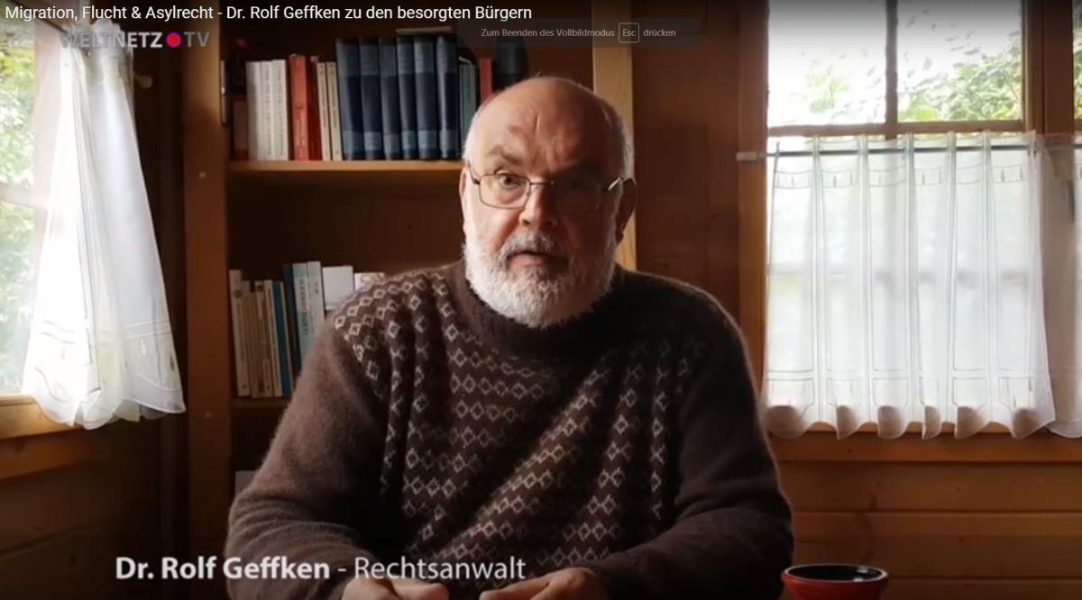Morddrohung im Internet: Anwalt aus dem Cuxland erstattet Anzeige Dr. Rolf Geffken aus dem Cuxland geht gegen einen Internetnutzer vor, der ihn mit dem Tod bedroht.