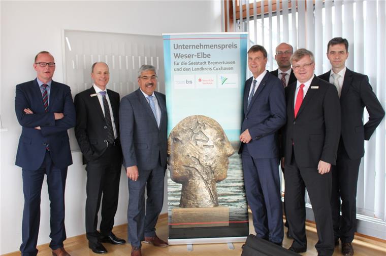 Der Nachfolger vom Nachfolger: Der Unternehmenspreis Weser-Elbe Drei Stifter verleihen den Unternehmenspreis: die Weser-Elbe Sparkasse, Die BIS (Bremerhavener Gesellschaft für Investitionsförderung) und, neu im Boot, der Landkreis Cuxhaven.